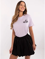 T shirt model 22046202 jasny fioletowy - FPrice