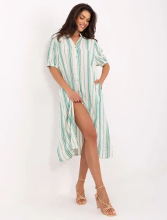 Šaty TW SK BI 2451.84 bílá zelená