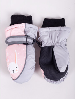 Dětské zimní lyžařské rukavice Yoclub REN-0211G-A110 Pink