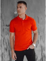 Pánské oranžové polo tričko Dstreet model 21977466 - FashionStreet