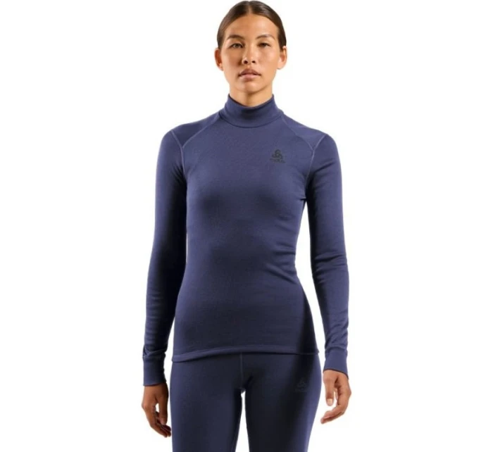BL TOP model 21471193 spodní prádlo s dlouhým rukávem l/s ACTIVE WARM velikost S Blue - ODLO