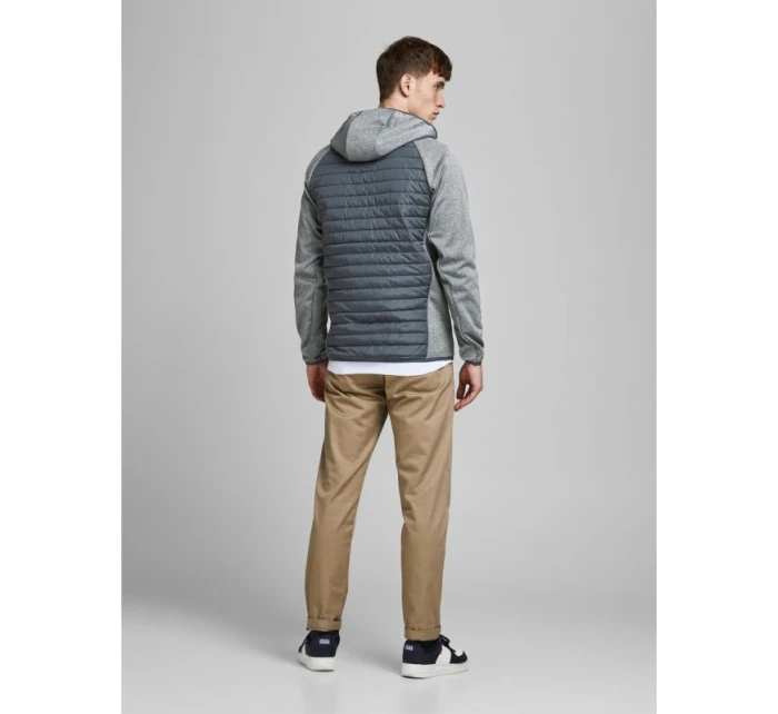 Prošívaná bunda Jack&Jones JJEMULTI QUILTED JACKET 12182242 GREY MELANGE/SET-IN SLE