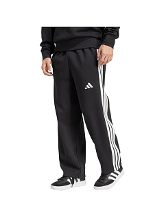Pánské kalhoty Essentials Stripes Fleece Wide Leg černé model 22059898 - ADIDAS