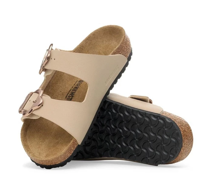 Žabky Birkenstock ARIZONA FLOWER BUCKLE KIDS 1030439 SANDCASTLE (standardní šířka) Žabky Birkenstock ARIZONA FLOWER BUCKLE KIDS 1030439 SANDCASTLE (standardní šířka)