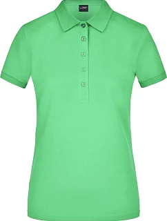 JN 709 Dámské elastické piqué polo model 22488546 lime green - Daiber
