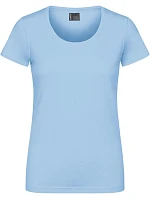Promodoro 3075 Dámské pracovní tričko -EXCD 40.3075 ice blue