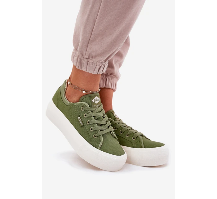 Dámské Tenisky Na Platformě model 21693955 Zelené - Lee Cooper