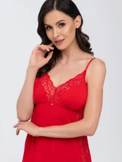 Dámská košilka Monica červená  - Babella