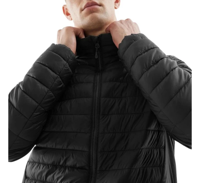 Pánská péřová bunda 4FAW23TDJAM239 20S Černá - 4F