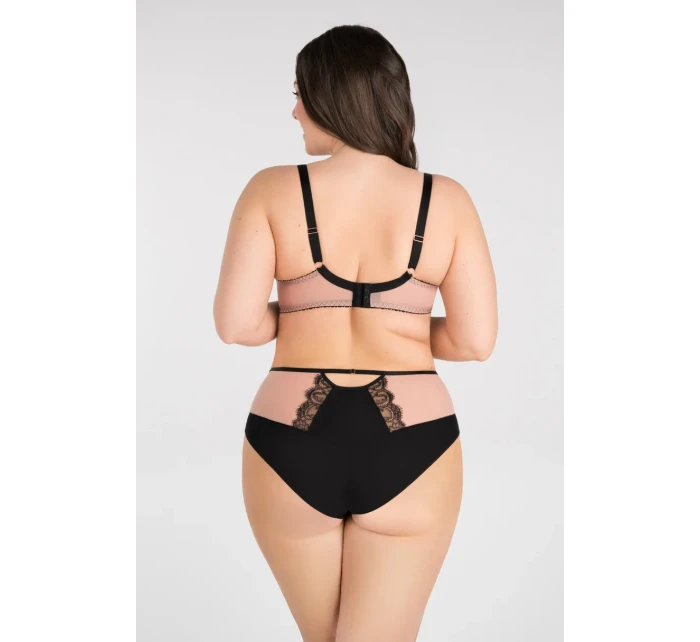 K834 ČERNÁ DO ČERNÉ MĚKKÁ PODPRSENKA