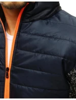 Pánská přechodná bunda tmavě modrá Dstreet TX3783z Pánská přechodná bunda tmavě modrá Dstreet TX3783z