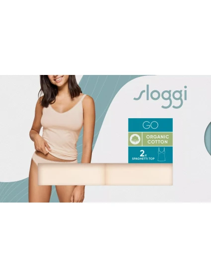 Dámské tílko Sloggi GO Shirt 01 C2P pudrové Dámské tílko Sloggi GO Shirt 01 C2P pudrové