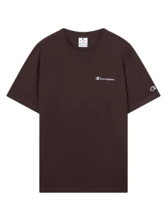 Pánské tričko Champion SS Tee brown 221798 MS570 pánské