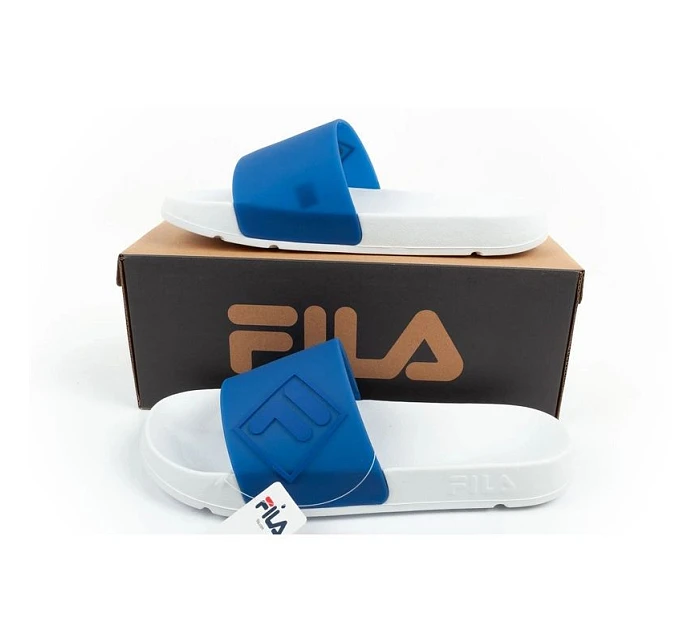 pánské sportovní žabky model 22072357 pohodlné módní modré boty - Fila pánské sportovní žabky model 22072357 pohodlné módní modré boty - Fila