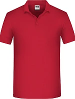 Daiber JN 874 Pánské pracovní bio piqué polo 02.0874 red