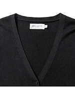 Russell Athletic 715F Dámský pletený cardigan s výstřihem do V 11.715F black Russell Athletic 715F Dámský pletený cardigan s výstřihem do V 11.715F black