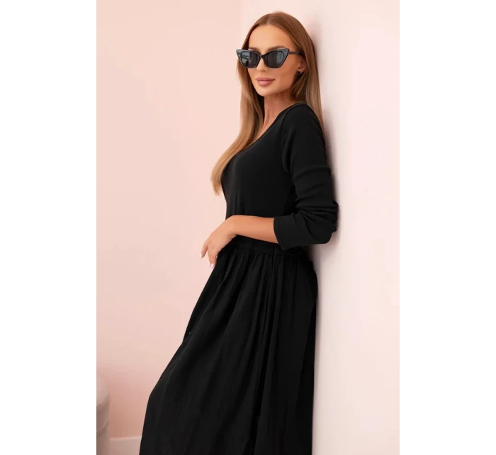 Šaty dlouhé na ramínka švestková Šaty dlouhé na ramínka švestková