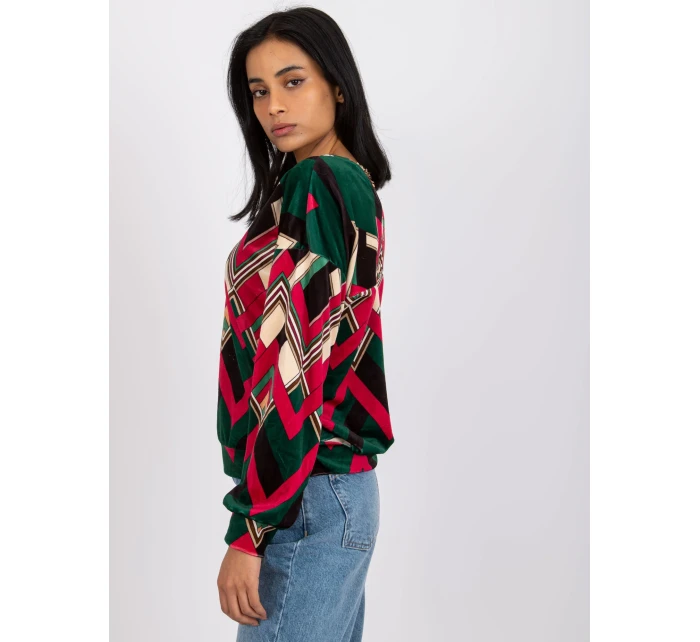 Halenka DHJ BZ 6550 4.40 tmavě zelená Halenka DHJ BZ 6550 4.40 tmavě zelená