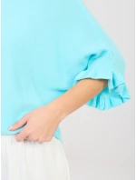 Sweter MI SW model 21937083 turkusowy - FPrice