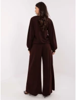 Spodnie MJ SP model 21749893 ciemny brązowy - FPrice