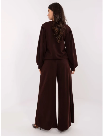 Spodnie MJ SP model 21749893 ciemny brązowy - FPrice