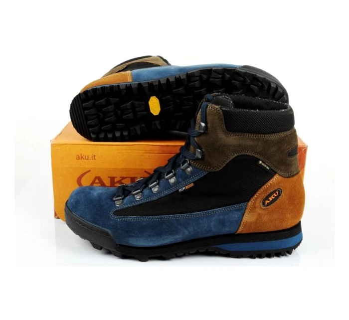 Trekingové boty AKU Slope Original GTX - antracit/modrá Trekingové boty AKU Slope Original GTX - antracit/modrá