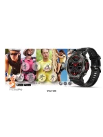 Černý silikonový řemínek model 21805555 - VELTORI