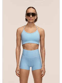 Sportovní podprsenka CASALL Sleek Strappy Sports Bra, modrá barva