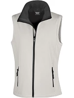 R Dámská 2vrstvá softshell vesta "Printable" 30. white/black model 22428209 - Result R Dámská 2vrstvá softshell vesta "Printable" 30. white/black model 22428209 - Result