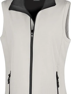 R Dámská 2vrstvá softshell vesta "Printable" 30. white/black model 22428209 - Result