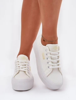 Dámské Tenisky Na Platformě Lee Cooper LCW-25-31-3450L Bílé