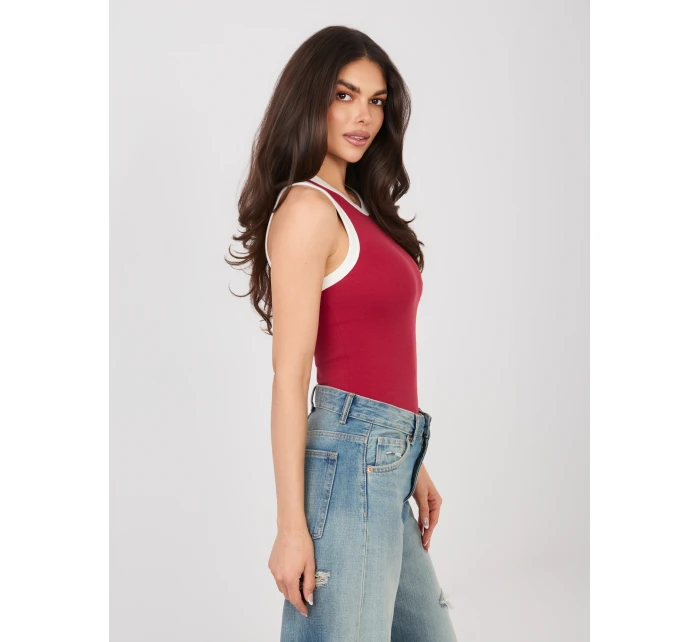 Top model 22024830 ciemny czerwony - FPrice Top model 22024830 ciemny czerwony - FPrice