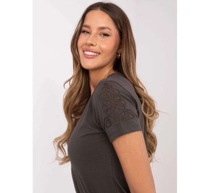 Tričko RV TS A518.55 khaki Tričko RV TS A518.55 khaki