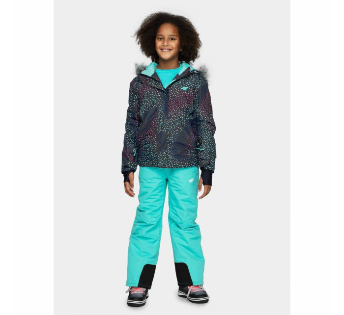 Dívčí lyžařská bunda 4F