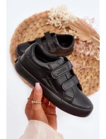 Dětské tenisky na suchý zip Big Star Black Dětské tenisky na suchý zip Big Star Black