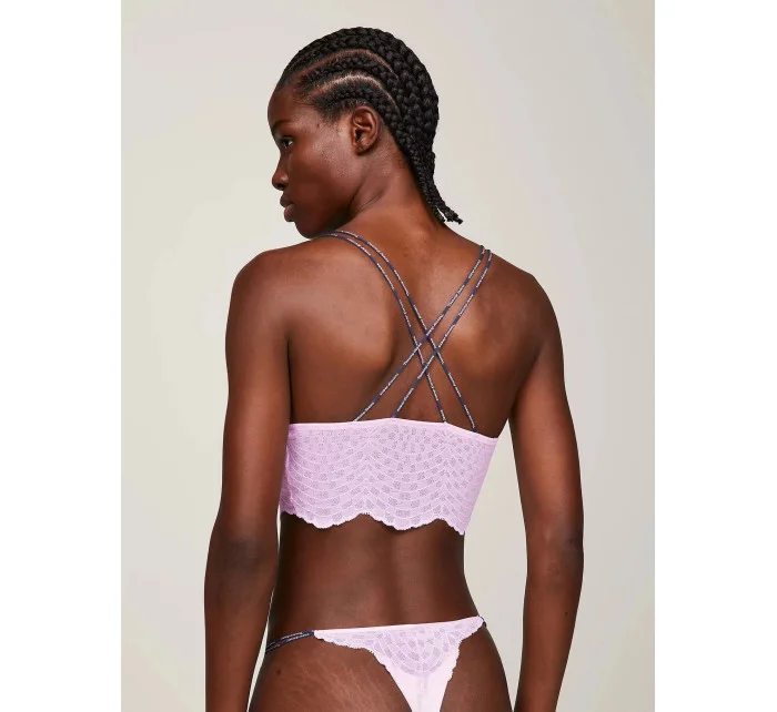 Dámský top UW0UW04683 TOB sv. růžová - Tommy Hilfiger Dámský top UW0UW04683 TOB sv. růžová - Tommy Hilfiger