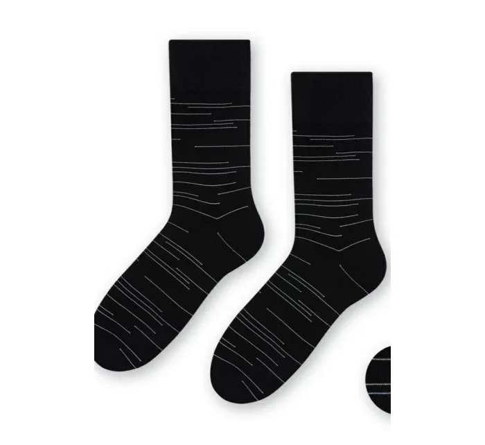 Ponožky k obleku - se vzorem 056