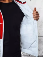 FashionStreet pánská přechodná bílá bunda TX4352