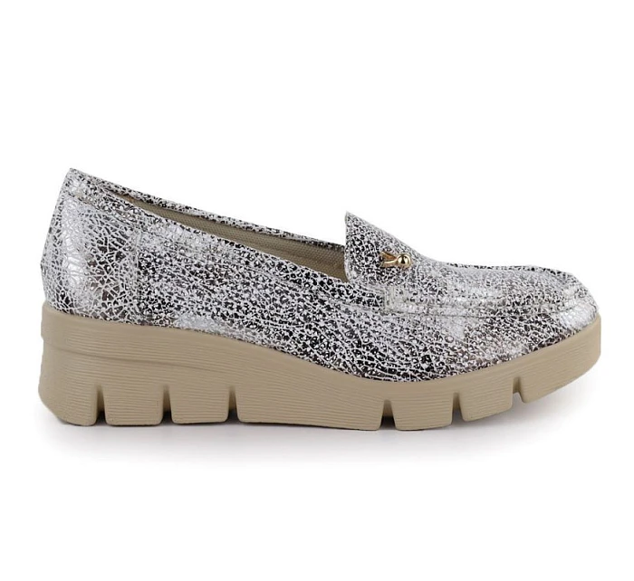 Dámské boty na platformě ve zlaté barvě M.Daszynski model 22068838 - M. Daszyński Dámské boty na platformě ve zlaté barvě M.Daszynski model 22068838 - M. Daszyński