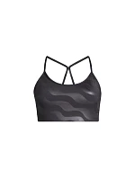 Sportovní podprsenka CASALL Sleek Strappy Sports Bra Printed, černá Sportovní podprsenka CASALL Sleek Strappy Sports Bra Printed, černá