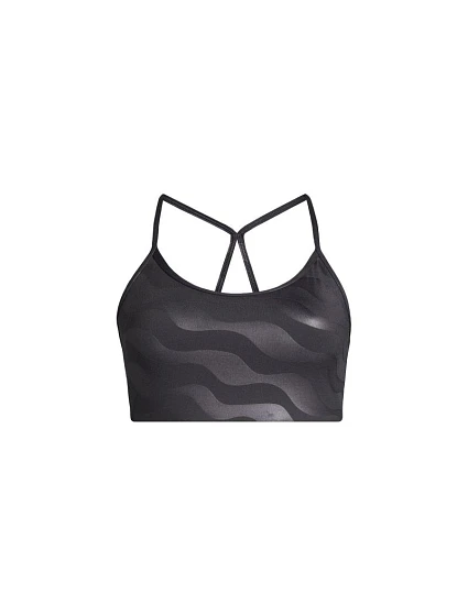 Sportovní podprsenka CASALL Sleek Strappy Sports Bra Printed, černá Sportovní podprsenka CASALL Sleek Strappy Sports Bra Printed, černá