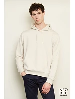 NEOBLU Nicholas Men Pánská mikina s kapucí 24.3196 dusty beige NEOBLU Nicholas Men Pánská mikina s kapucí 24.3196 dusty beige