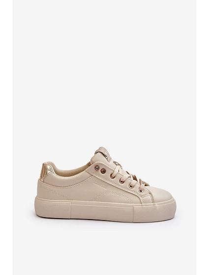 Dámské Tenisky Big Star model 21653877 Beige - Big Star Shoes