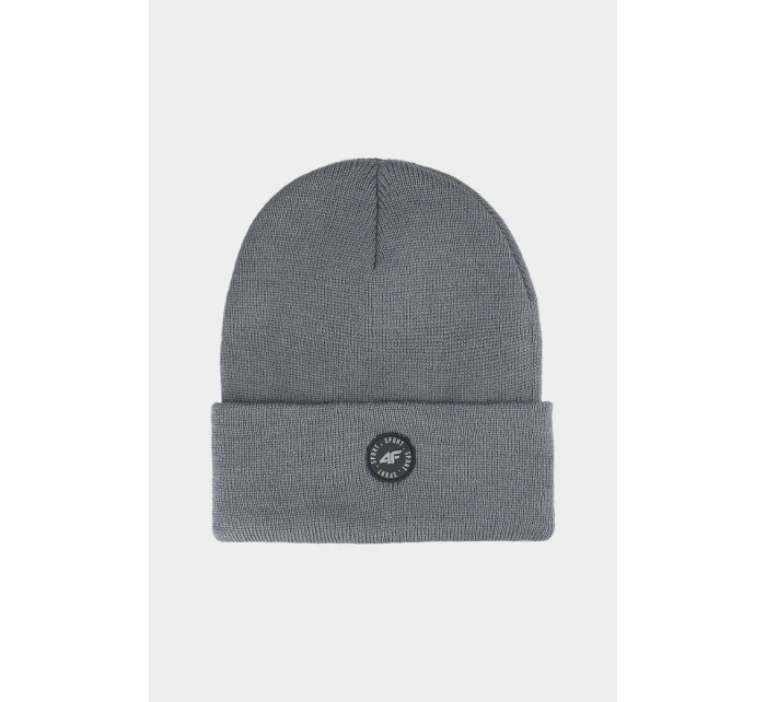 Dětská zimní čepice 4F 4FJWAW24ACAPU444-23S Tmavošedá