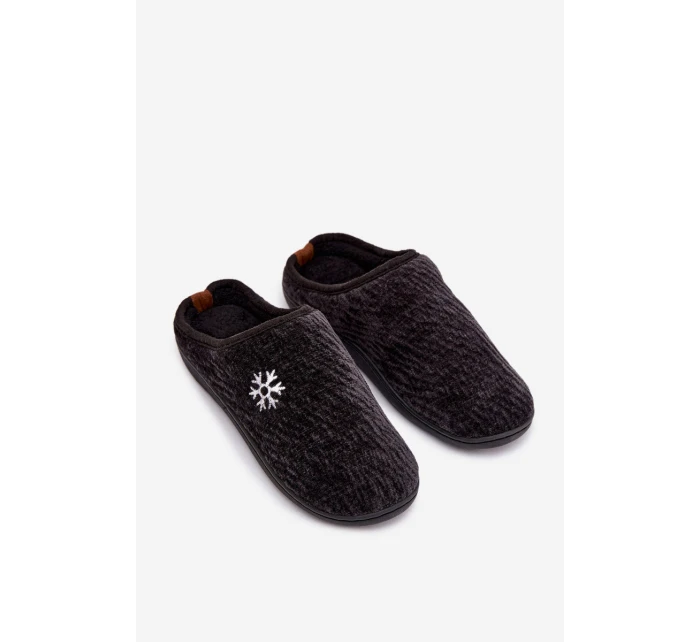 Pánské černé pantofle Darline Pánské černé pantofle Darline