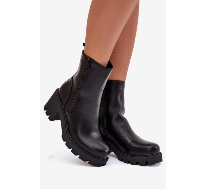 Dámské Zimní Boty Na Podpatku model 21788153 - Boto Dámské Zimní Boty Na Podpatku model 21788153 - Boto