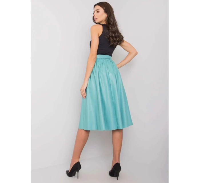 Spódnica DHJ SD model 20961763 turkusowy - FPrice Spódnica DHJ SD model 20961763 turkusowy - FPrice