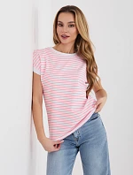 RV tričko TS A1125.85 bílo-růžová