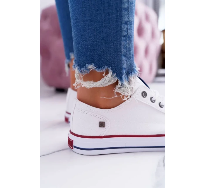 Dámké klasické tenisky Big Star - bílé Dámké klasické tenisky Big Star - bílé