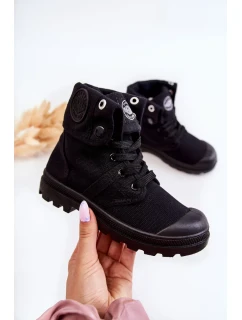 Dětské vysoké tenisky Černe Tobby